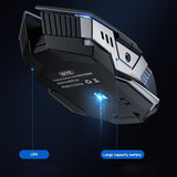 Wireless  Ergonomic Computer Gamer Mouse Mute Rechargeable