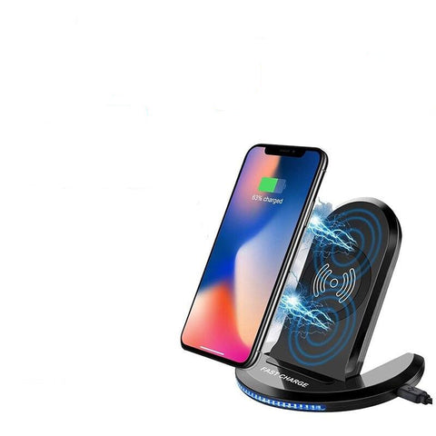 Wireless Phone Charger for Samsung iPhone Universal Foldable Desktop