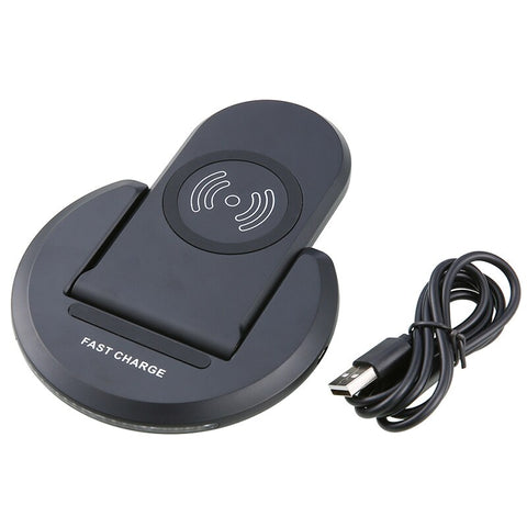 Wireless Phone Charger for Samsung iPhone Universal Foldable Desktop