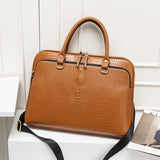 Computer 14 inch Bag For Macbook Air Leather Laptop Handbag