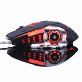 Professional Gaming Mouse  Adjustable Wired Optical LED