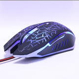 Professional Gaming Mouse  Adjustable Wired Optical LED