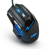 Professional Gaming Mouse  Adjustable Wired Optical LED