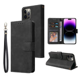 ZZXX Leather Wallet Phone Case for IPhone Flip Card Slot Phone Case Cover