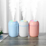 Mini Humidifier Mist Diffuser With Colorful Night Light  Office