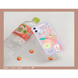 cute peach thin phone case For Samsung