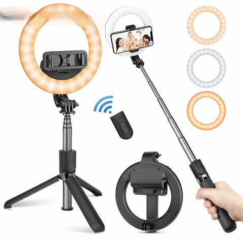 Wireless Bluetooth Selfie Stick Foldable Handheld Remote Shutter Monopod Phone