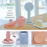 Portable Handheld Mini USB Desk Small Fan Cooling Office