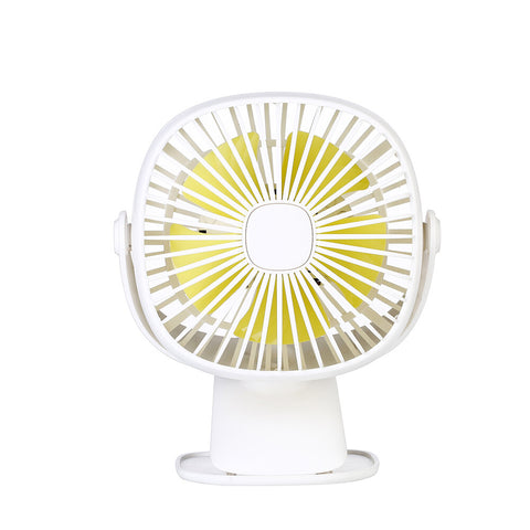 Mini Design LED Night Light USB Rechargeable Fan Office