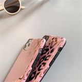 Shiny Leopard Print iPhone Case