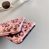 Shiny Leopard Print iPhone Case