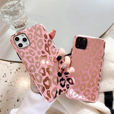 Shiny Leopard Print iPhone Case