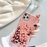 Shiny Leopard Print iPhone Case