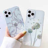 Butterfly Dandelion iPhone Case