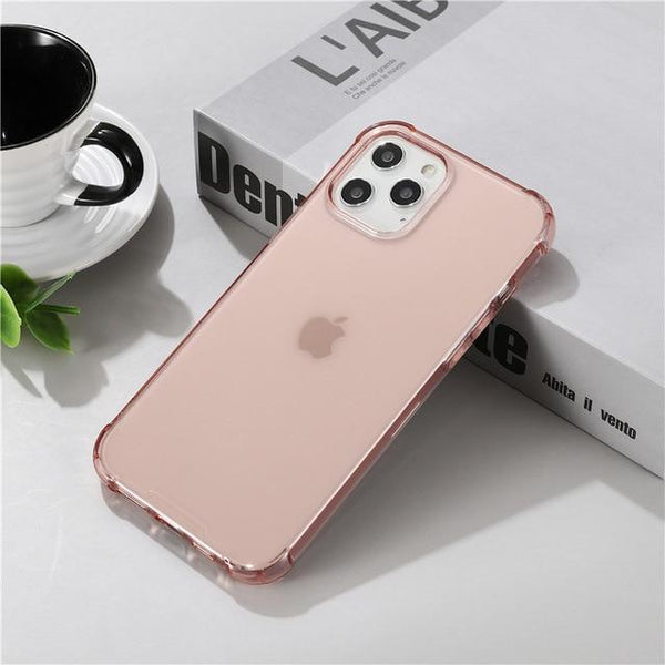 Transparent Shockproof iPhone Case