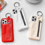 Zipper Wallet iPhone Case