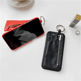 Zipper Wallet iPhone Case