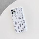 Floral Leaves iPhone Case