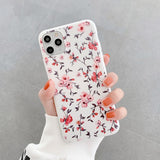 Floral Leaves iPhone Case