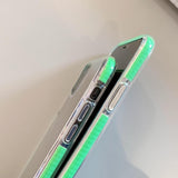 Neon Green Shockproof iPhone Case