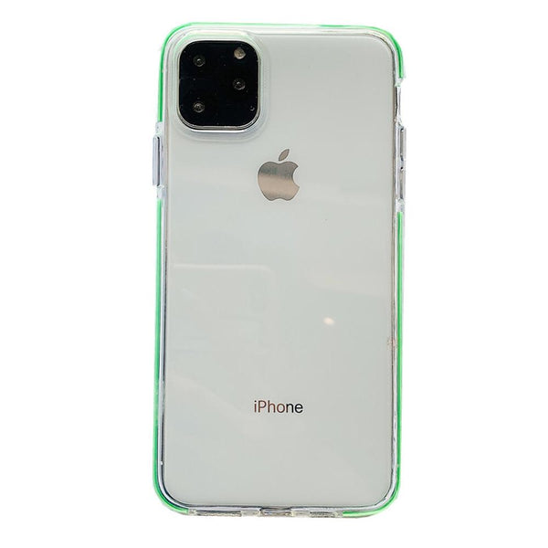 Neon Green Shockproof iPhone Case