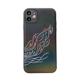 Wavy Embroidered iPhone Case