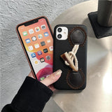 Unique Soft String Leatherlike iPhone Case