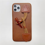 Unique Soft String Leatherlike iPhone Case