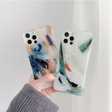 Abstract Brush Stroke iPhone Case