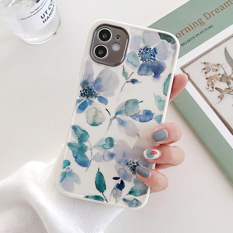 Ferns and Petals iPhone Case