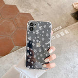 Snowflakes iPhone Case