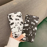 Black and White Graffiti iPhone Case