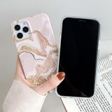 Classic Flowy Marble iPhone Case