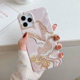 Classic Flowy Marble iPhone Case