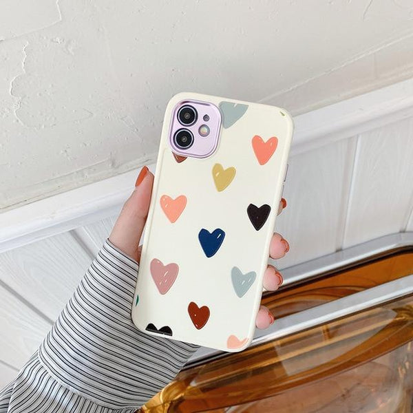 Hearts & Flowers iPhone Case