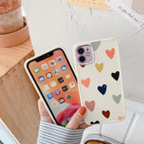 Hearts & Flowers iPhone Case