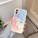 3D Effect Oil Painting iPhone Case