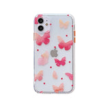 Pink Butterfly iPhone Case