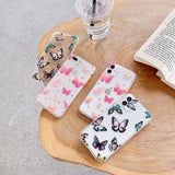 Pink Butterfly iPhone Case