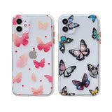 Pink Butterfly iPhone Case