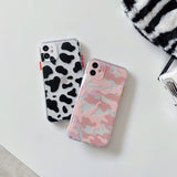 Camouflage Transparent iPhone Case