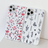 Floral Leaves iPhone Case