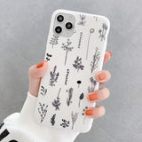 Floral Leaves iPhone Case