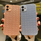 Rainbow Knitted iPhone Case