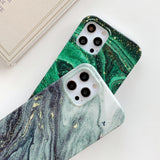 Glitter Flow Marbleous iPhone Case