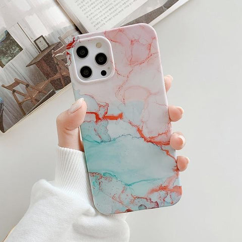 Glitter Flow Marbleous iPhone Case