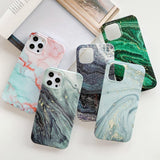 Glitter Flow Marbleous iPhone Case