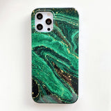 Glitter Flow Marbleous iPhone Case