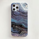 Glitter Flow Marbleous iPhone Case