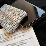 Shiny Crocodile iPhone Case with Rainbow Effect